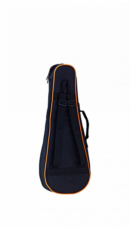 ORTEGA Economy Series Sopranino-Ukulele-Bag - Black/Orange