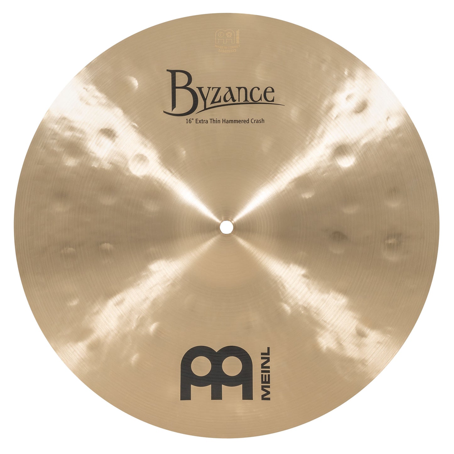 MEINL Cymbals Byzance Traditional Extra Thin Hammered Crash - 16"