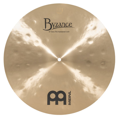 MEINL Cymbals Byzance Traditional Extra Thin Hammered Crash - 16"