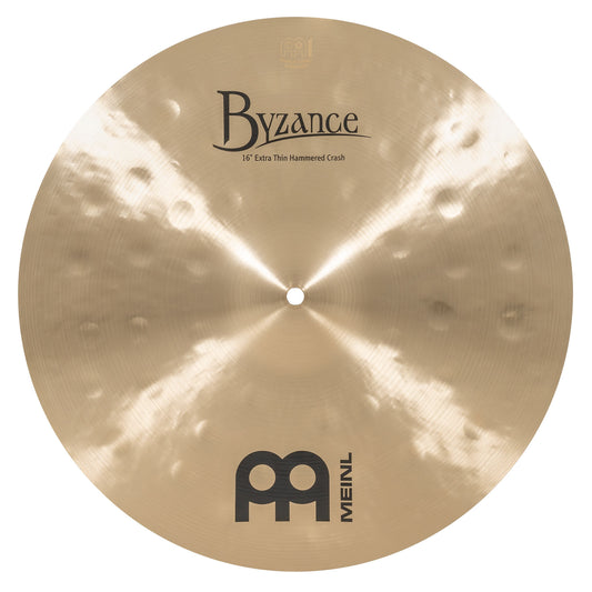 MEINL Cymbals Byzance Traditional Extra Thin Hammered Crash - 16"
