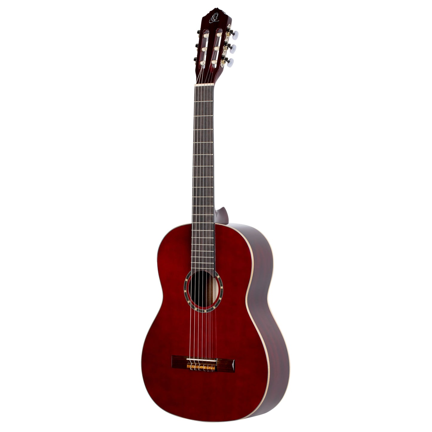 ORTEGA Family Series 4/4 Konzertgitarre 6 String - Weinrot + Bag