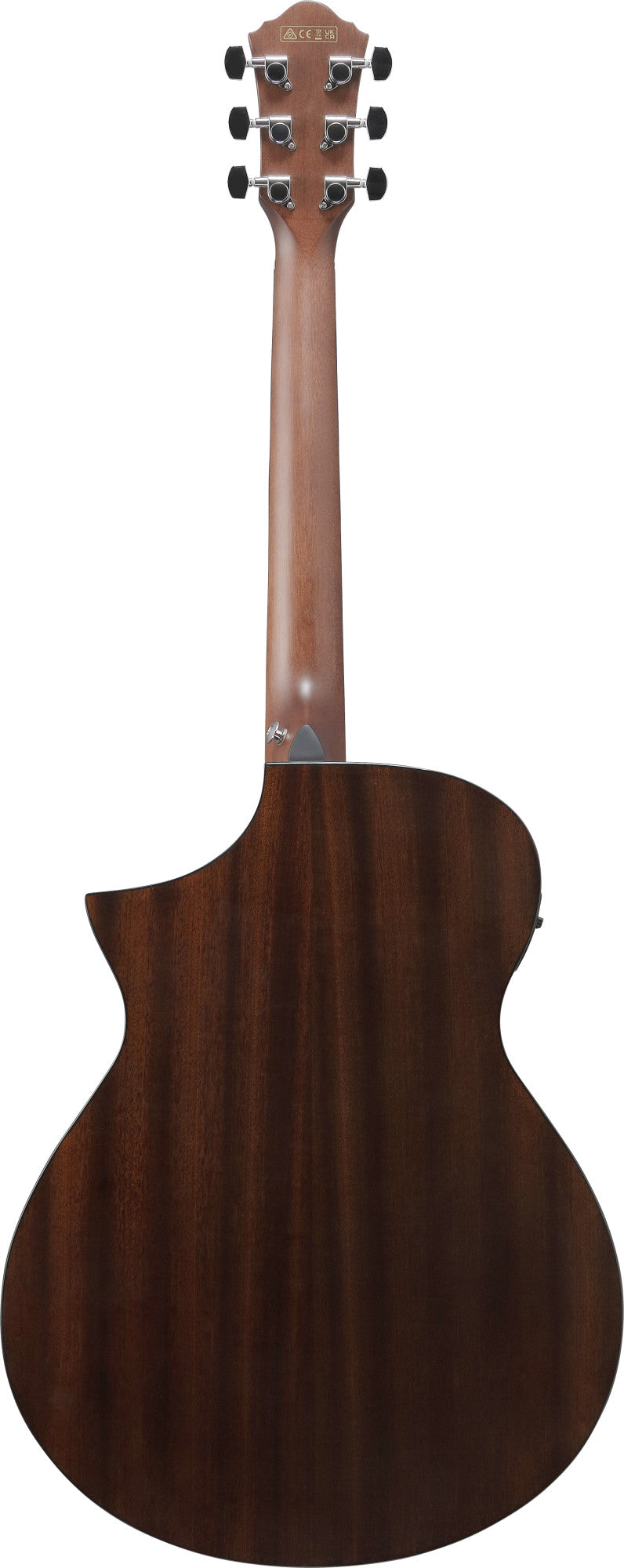 IBANEZ AEWC Acoustic Guitar 6-String - Transparent Blue Sunburst Top & Natural High Gloss Back & Side