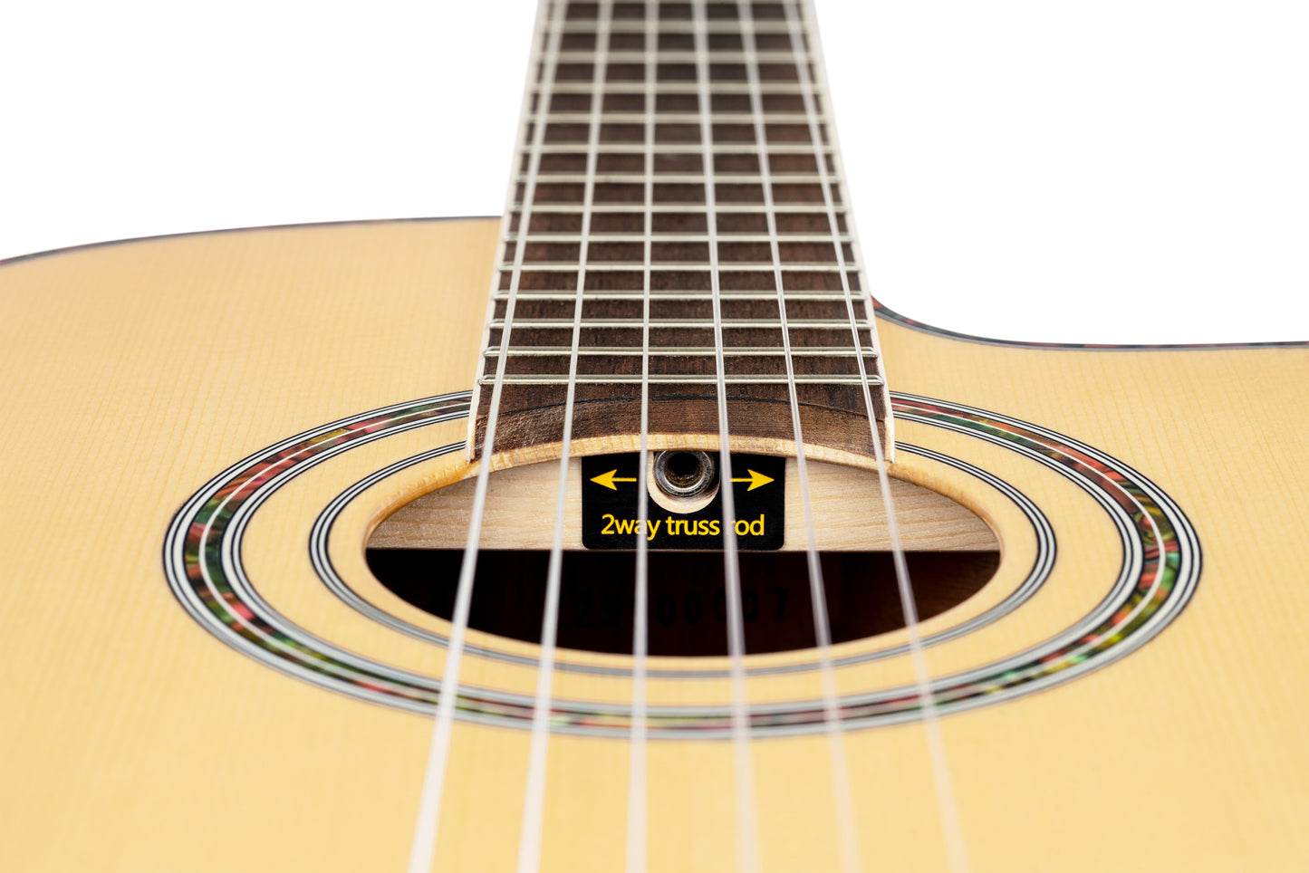 ORTEGA Family Series Pro 4/4 Classical Guitar 6 String - Solid Spruce / Mahogany Natural + Bag