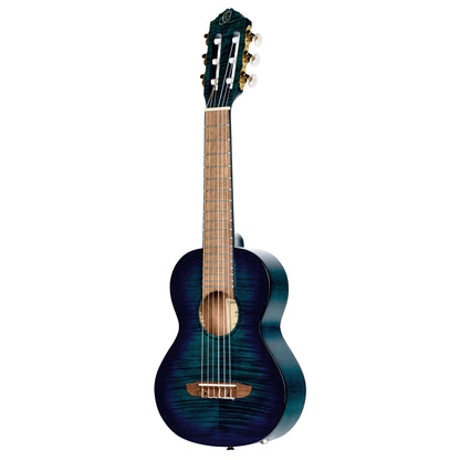 ORTEGA Mini Travel Series 1/8 Gitarre 6-String - Faded Blue + Gigbag