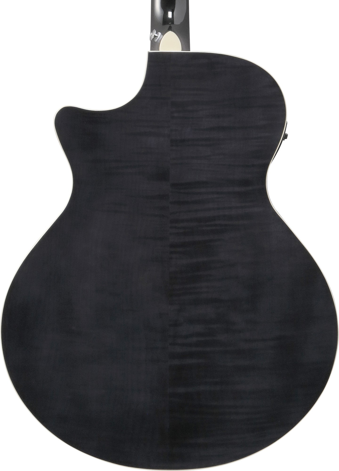 IBANEZ AE Acoustic Guitar 6-String - Transparent Black High Gloss