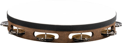 MEINL Percussion Vintage Wood Series Headed Tambourine - 10"