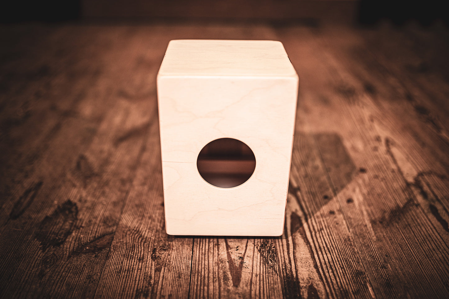 MEINL Percussion Mini Series Snare Cajon - Burl Wood