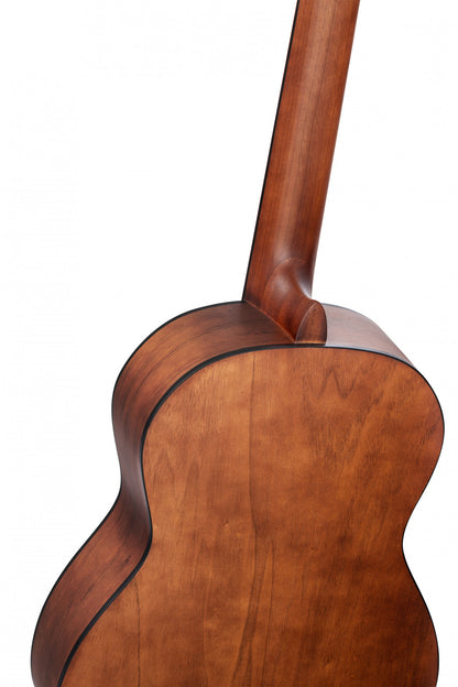 ORTEGA Student Series Pro 4/4 Konzertgitarre 6 String - Massive Fichte / Catalpa Bourbon Fade