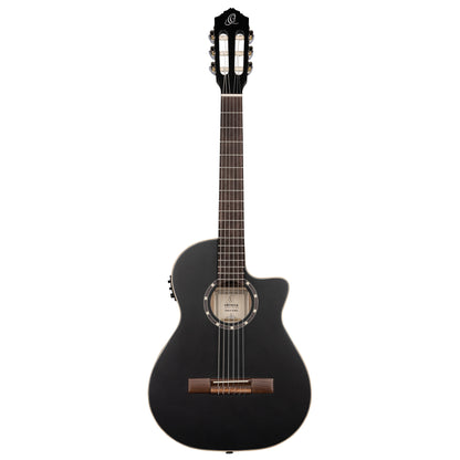 ORTEGA Family Series 3/4 Konzertgitarre 6-String - Satin Black + Gigbag