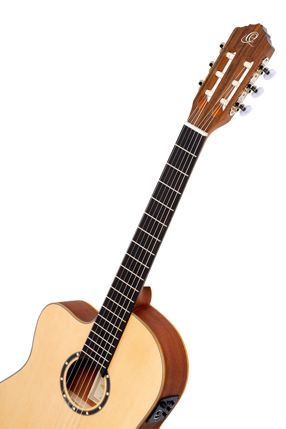 ORTEGA Family Series 4/4 Classical Slim Neck Guitar 6 String Lefty - Spruce / Mahogany Natural + Gig Bag