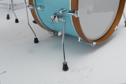 TAMA Club-Jam Shell Kit 4 teilig - Aqua Blue/Chrom HW