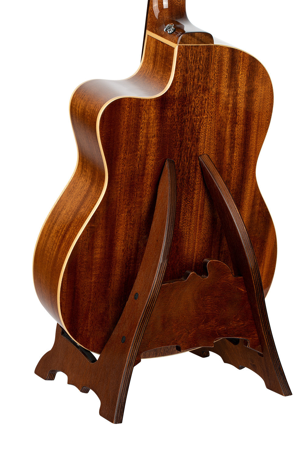 ORTEGA Wood-Guitar-Stand - Dark Brown