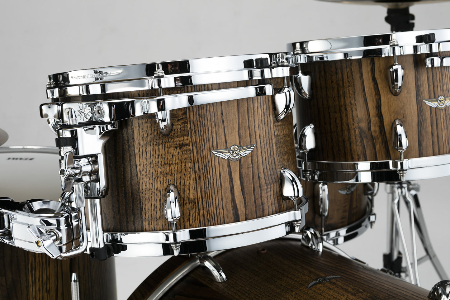 TAMA STAR Walnut Rack Tom 13" x 9" - Roasted Chestnut/Chrome HW