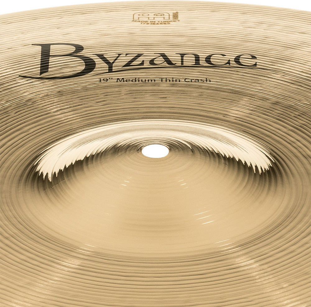 MEINL Cymbals Byzance Brilliant Medium Thin Crash - 19"