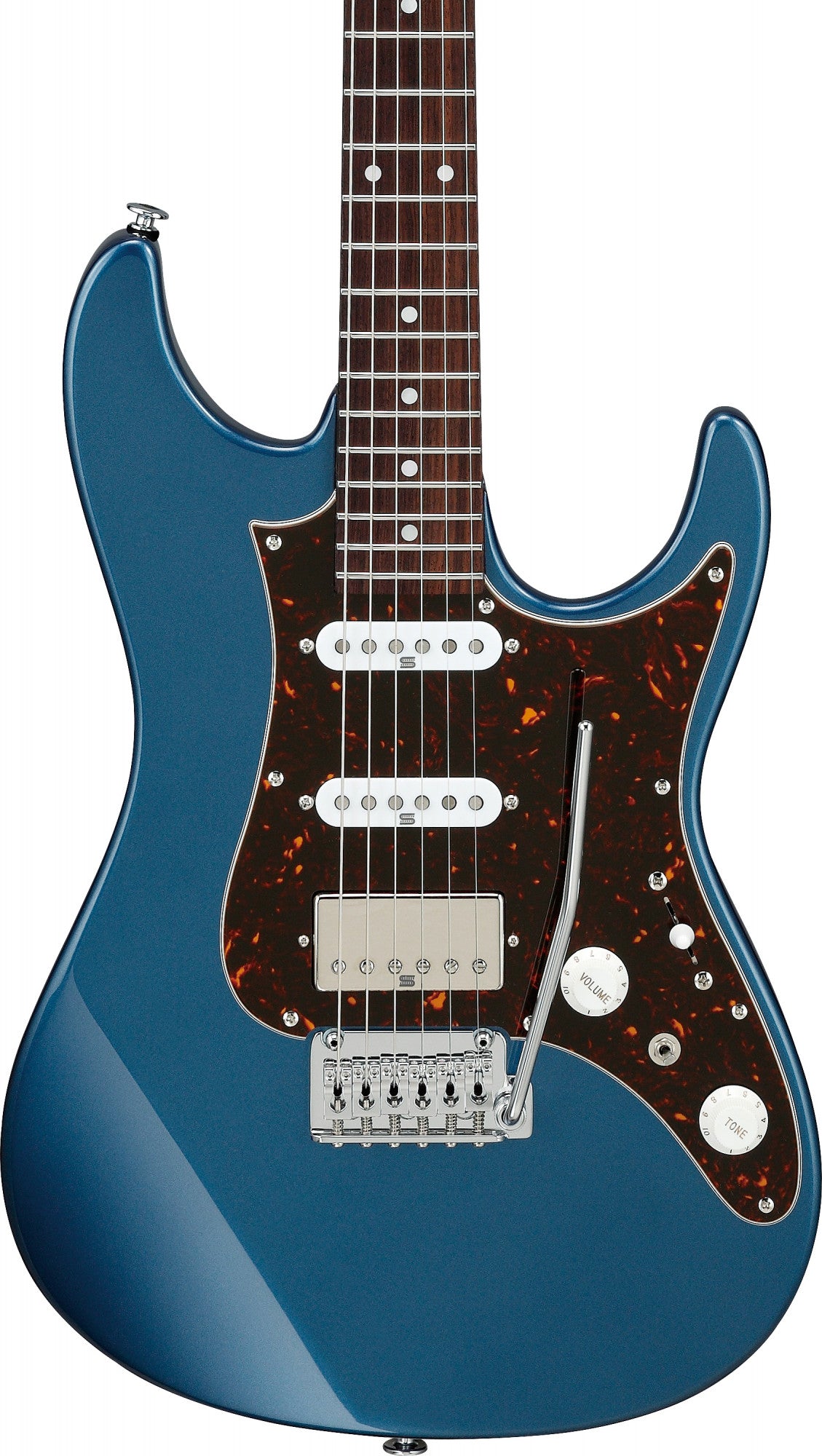 IBANEZ Prestige AZ E-Gitarre 6-String - Prussian Blue Metallic + Koffer