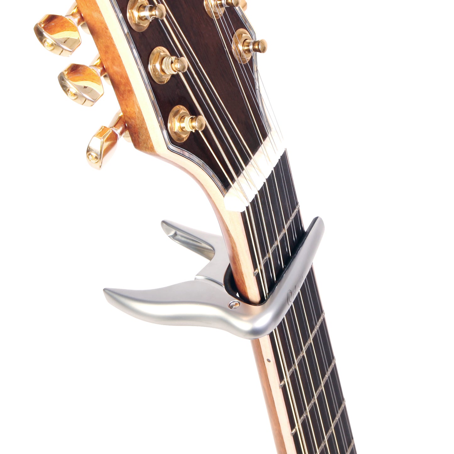 ORTEGA Curved Guitar Capo - Chrome