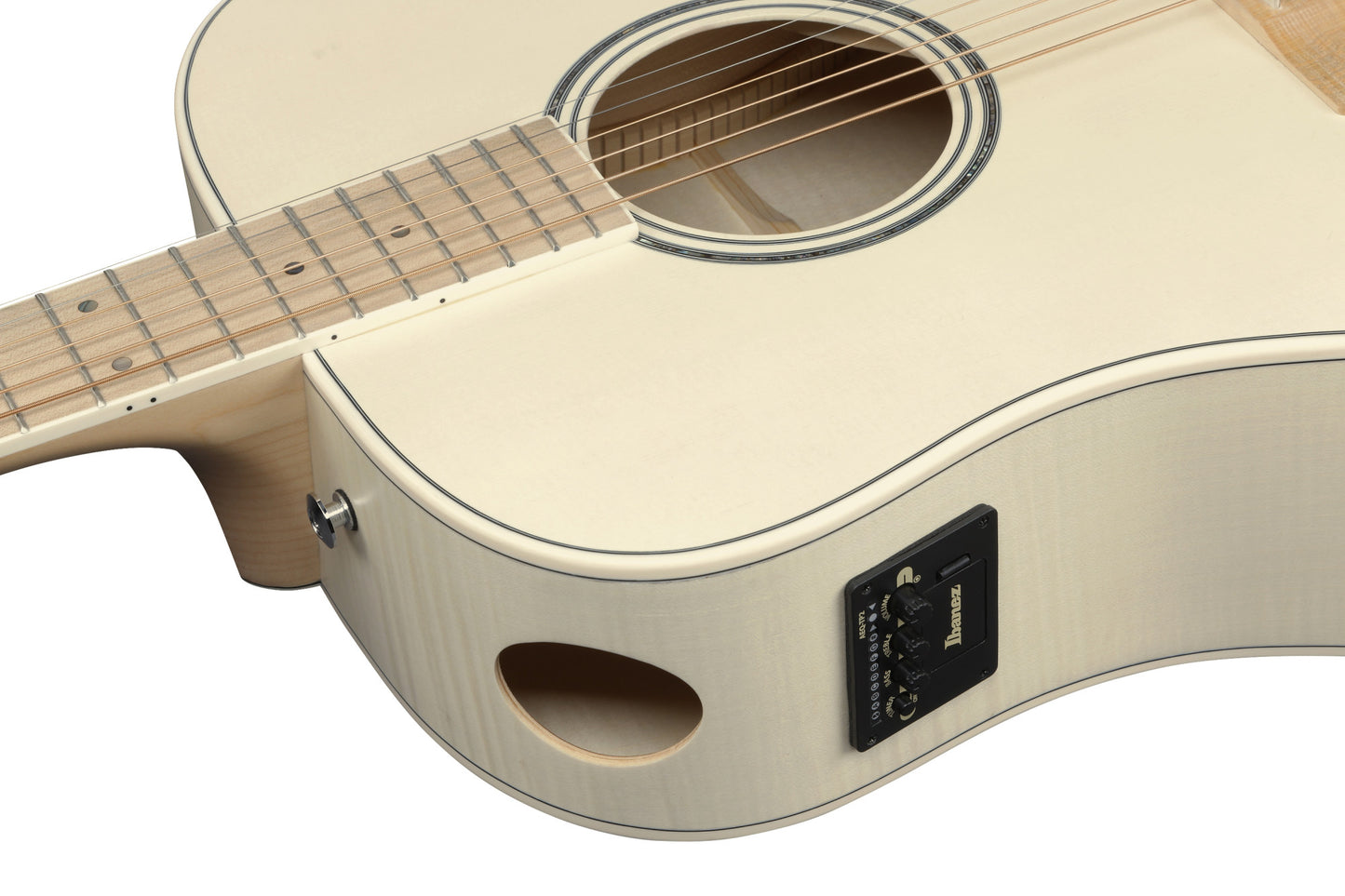 IBANEZ Advanced Acoustic AAD Acoustic Guitar 6-String - Open Pore Antique White