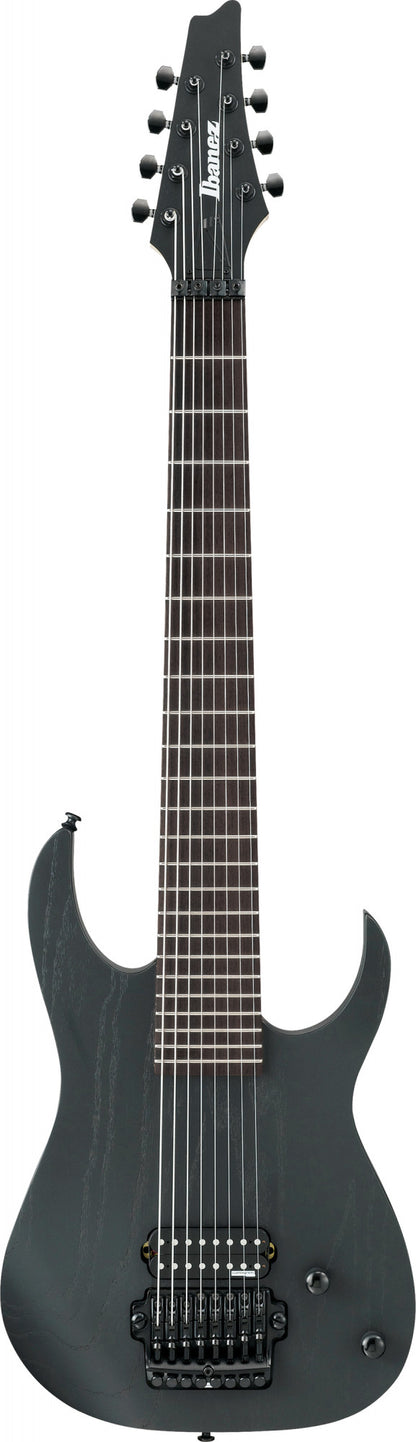 IBANEZ Mårten Hagström Signature Electric Guitar 8-String - Weathered Black + Gig Bag