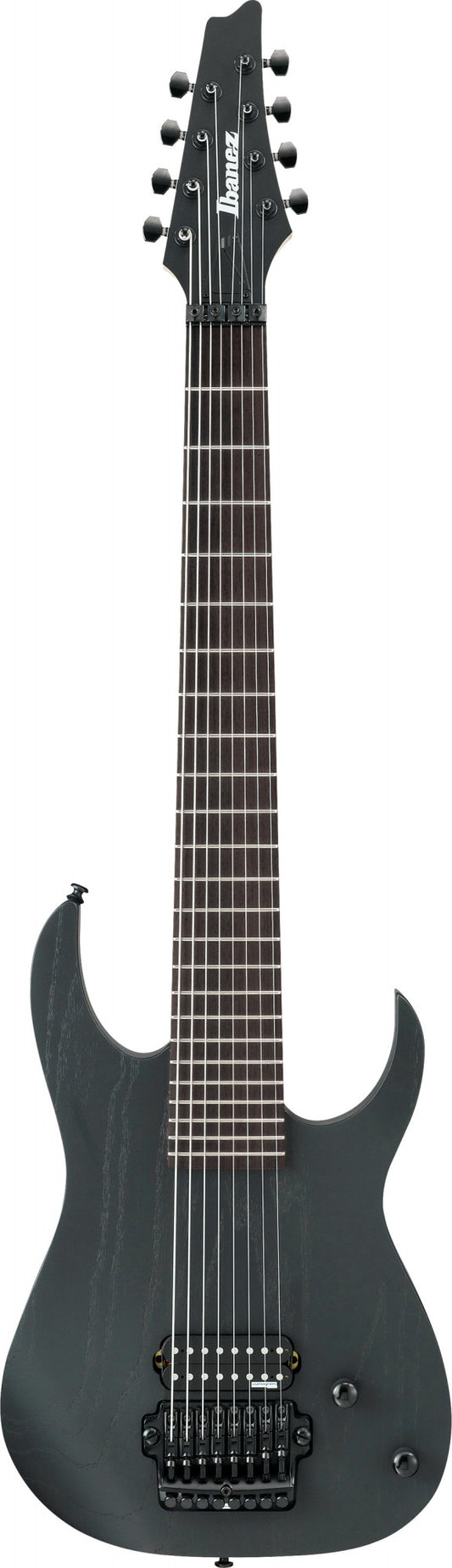 IBANEZ Mårten Hagström Signature E-Gitarre 8-String - Weathered Black + Gigbag