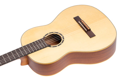 ORTEGA Family Series 4/4 Konzertgitarre 6 String Lefty - Mahagoni Natur + Bag