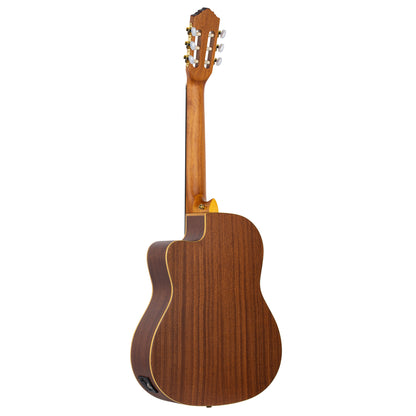 ORTEGA Family Series Pro 4/4 Konzertgitarre 6 String - Massive Zeder / Mahagoni Natur + Bag