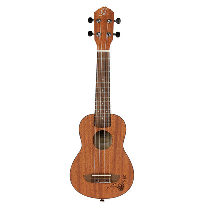 ORTEGA Bonfire Series Soprano Ukulele 4 String - Sapele Natural
