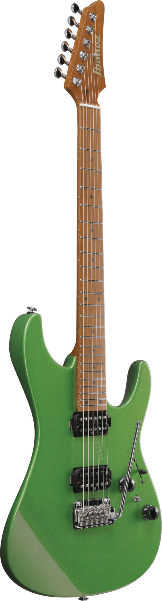 IBANEZ Prestige AZ E-Gitarre 6-String - Apple Green Metallic + Koffer
