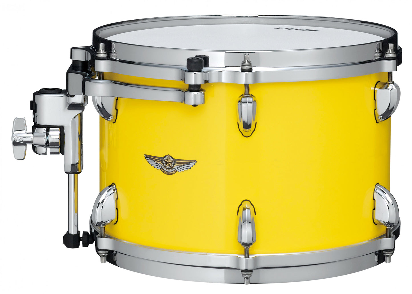 TAMA STAR Walnut Rack Tom 8" x 6" - Sunny Yellow Lacquer/Chrom HW