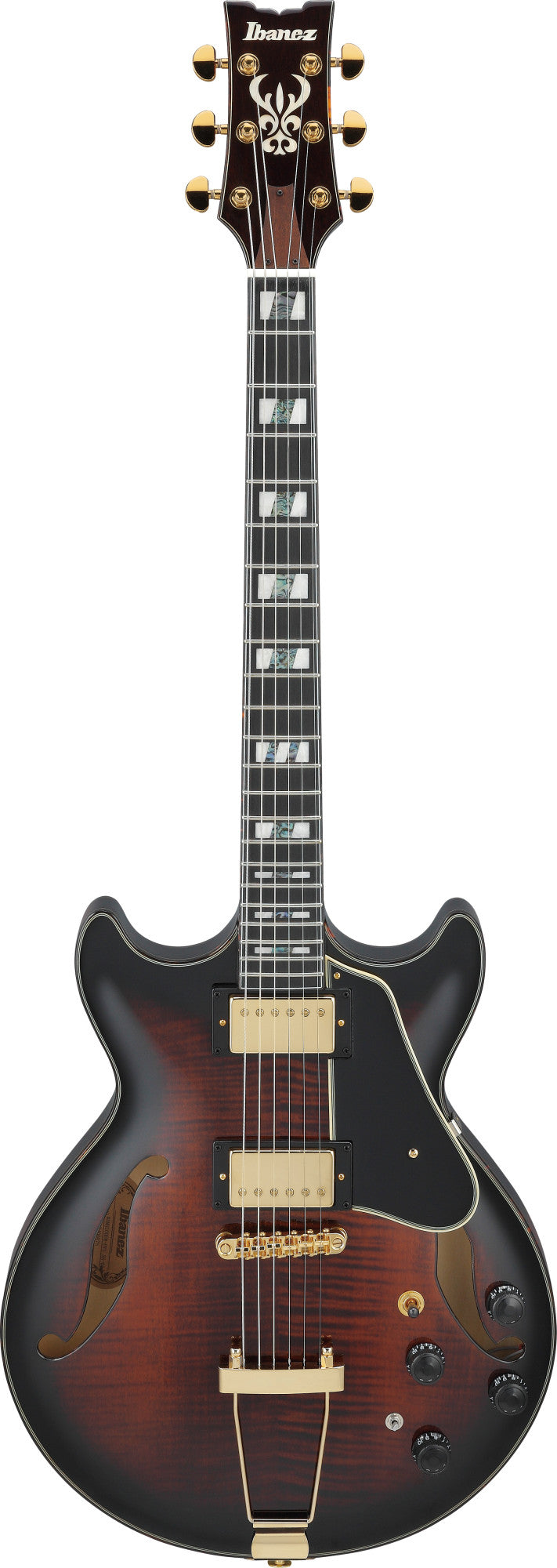 IBANEZ Artstar Hollowbody Gitarre 6-String - Dark Violin Sunburst + Case