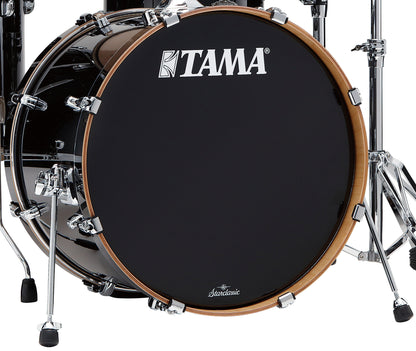 TAMA Starclassic Performer Bass Drum 24" x 16" - Piano Black/Chrom HW/ohne Tom Halter
