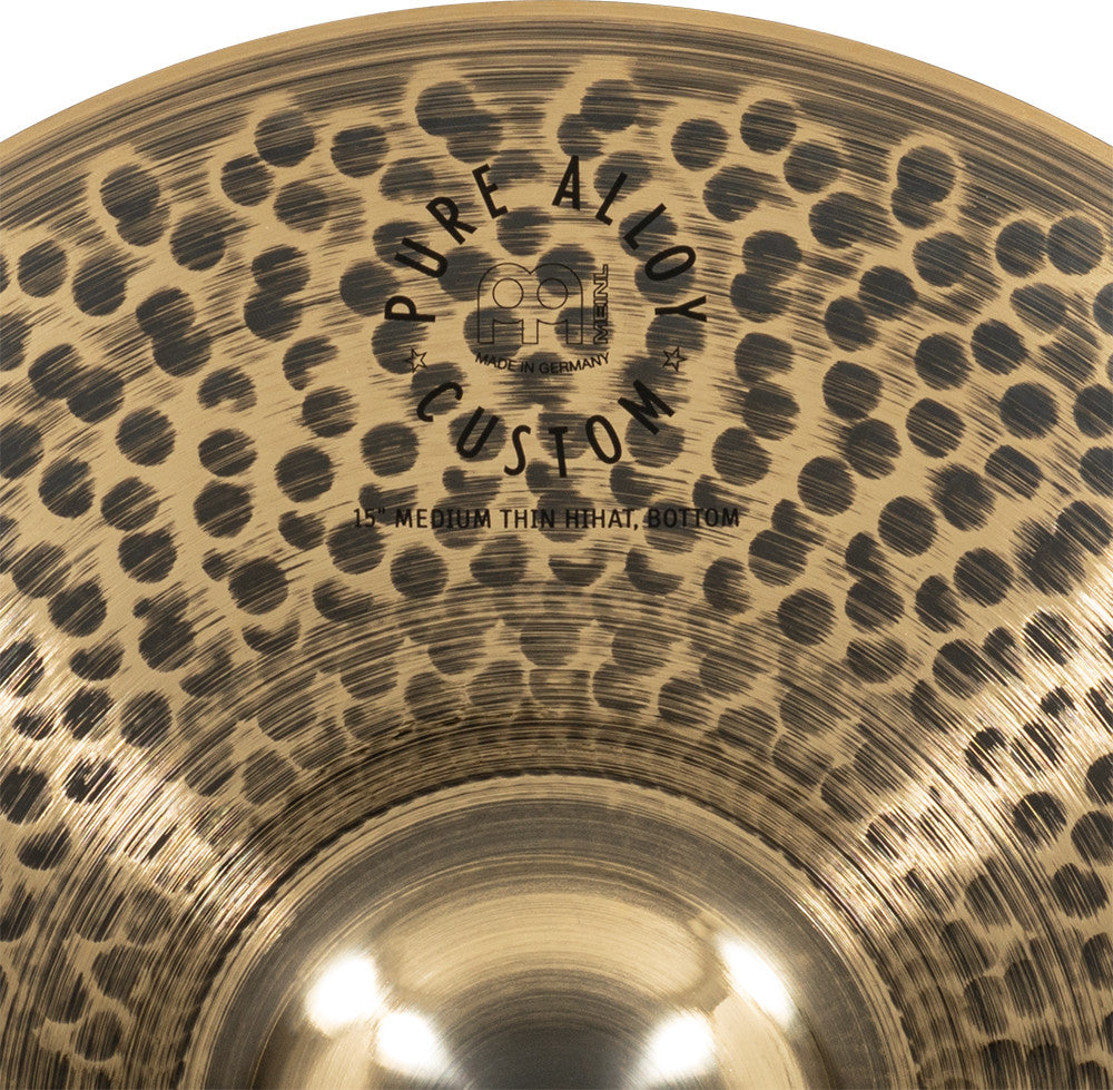 MEINL Cymbals Pure Alloy Custom HiHat - 15"