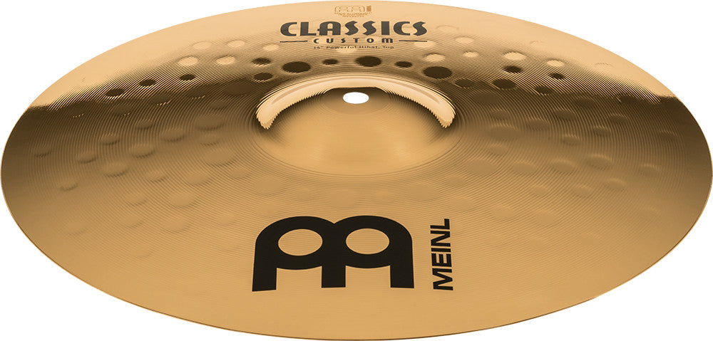 MEINL Cymbals Classic Custom Brilliant Powerful Hihat - 14"