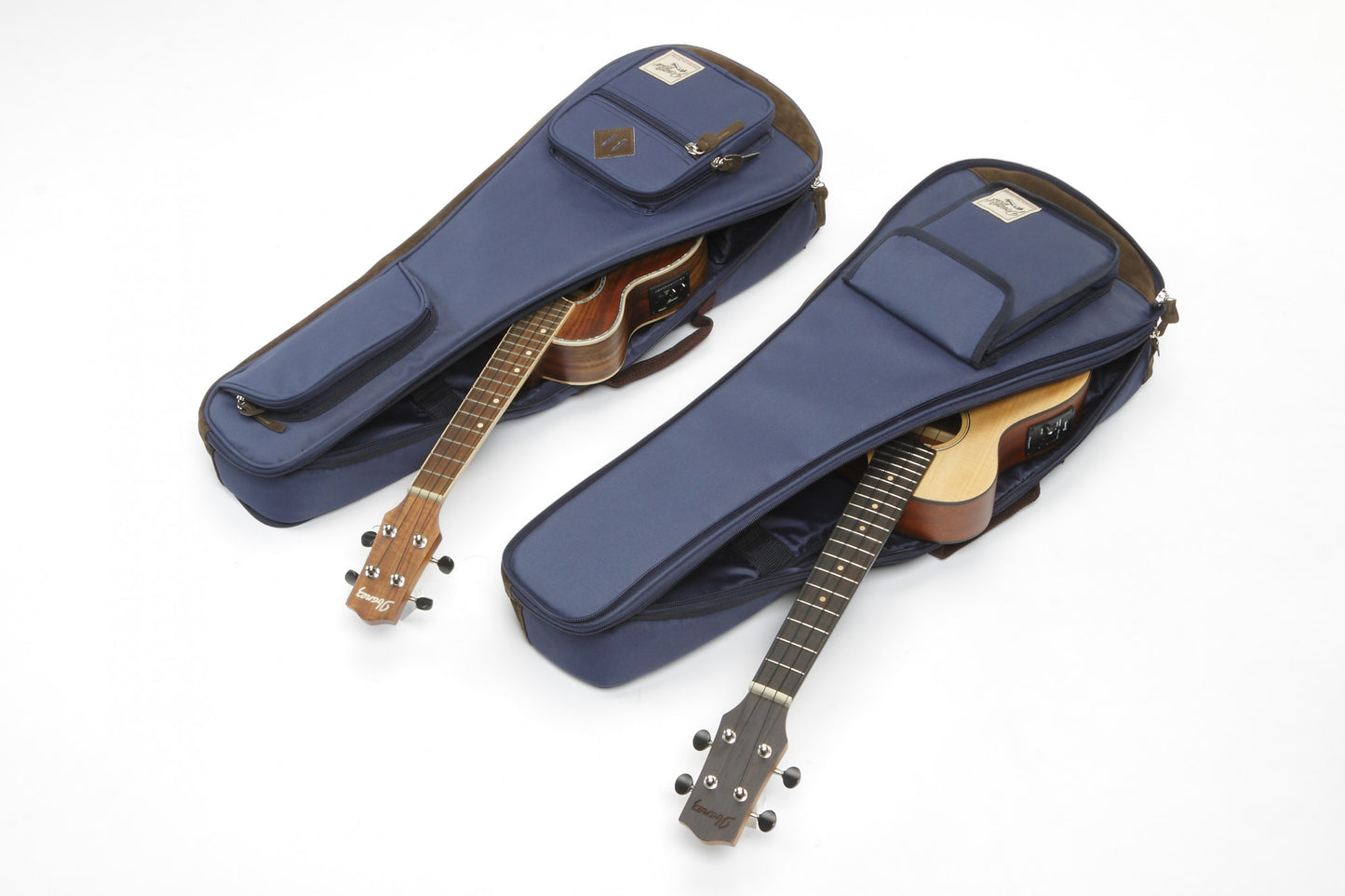 IBANEZ POWERPAD® Designer Collection Doppel Gigbag für Tenor-Style und Concert-Style Ukulelen - Navy Blue