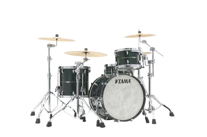 TAMA STAR Bubinga Shell Kit 3 teilig - Dark Green Cordia/Chrom HW
