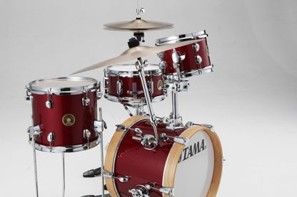 TAMA Club-Jam Flyer Ultra Compact Shell Kit 4 teilig - Candy Apple Mist/Chrom HW