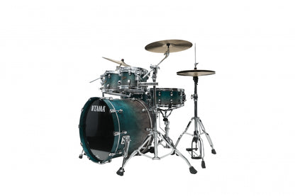 TAMA Starclassic Walnut/Birch Lacquer Shell Kit 5 pcs - Satin Sapphire Fade/Chrome HW