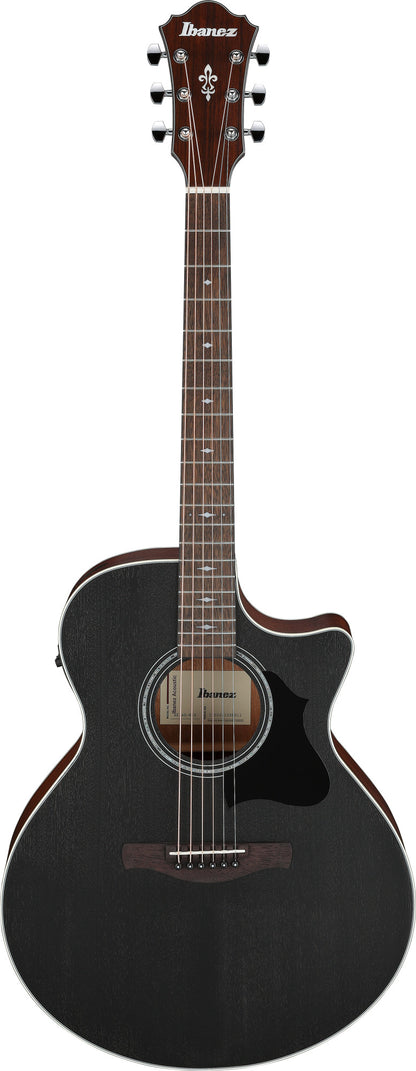 IBANEZ AE Akustikgitarre
6-String - Weathered Black Open Pore