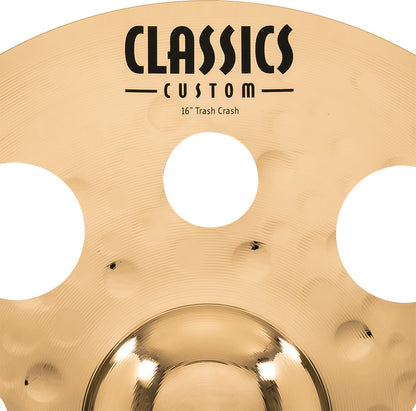 MEINL Cymbals Classics Custom Brilliant Trash Crash - 16"
