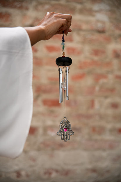 Meinl Sonic Energy Mini Hamsa Chakra Chime 12"/30 cm - Silber