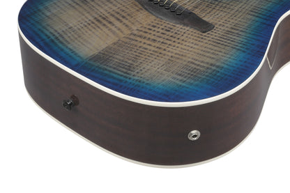 IBANEZ ALT Acoustic Guitar 6-String - Blue Doom Burst High Gloss