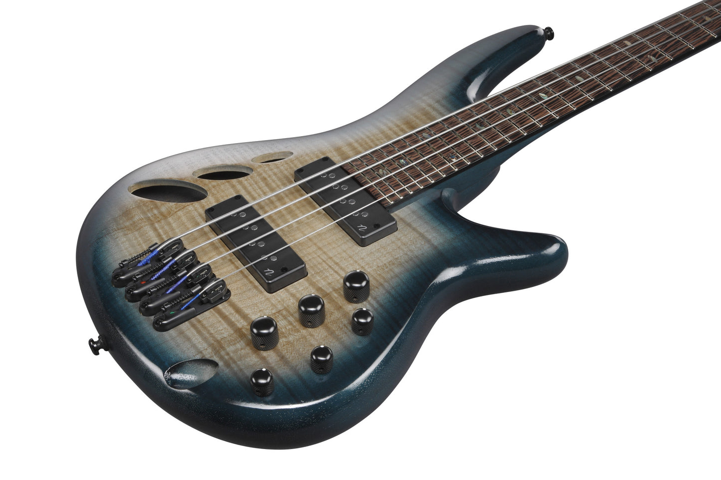 IBANEZ Bass Workshop SR Electric Bass 4-String - Cosmic Blue Starburst