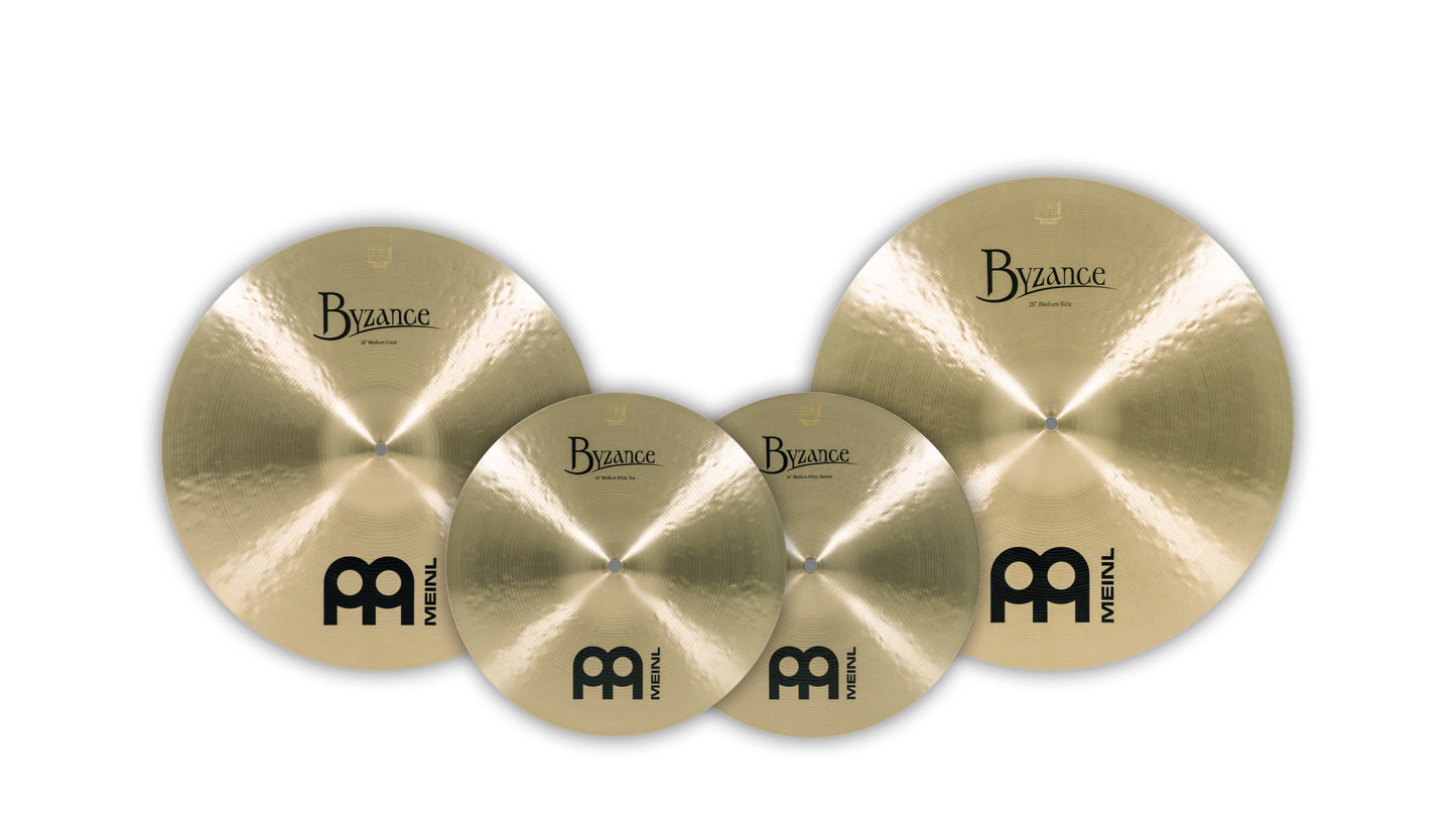 MEINL Cymbals Byzance Traditional Complete Cymbal Set