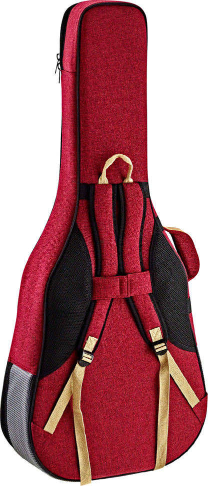 ORTEGA Dreadnought-Guitar-Soft-Case - Bordeaux Wine