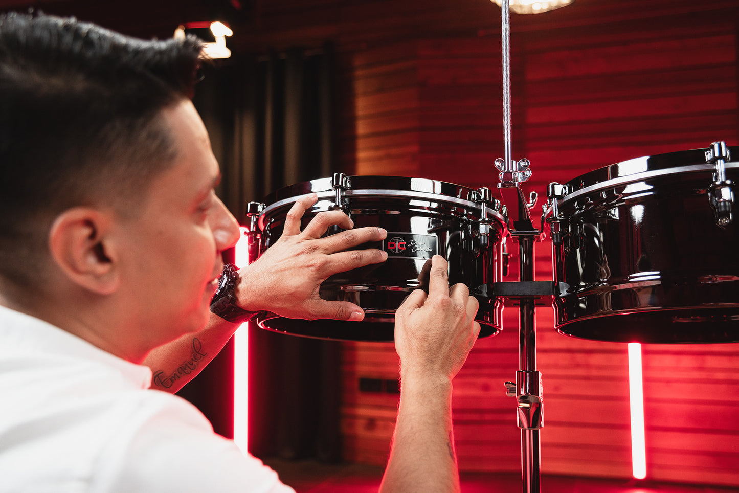 MEINL Percussion Artist Series Diego Camacho Timbales - 14" + 15"