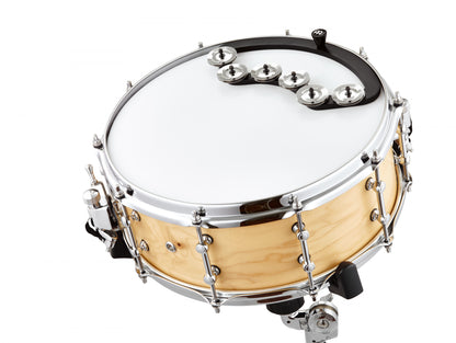 MEINL Percussion Backbeat Tambourine 13" - 14" - schwarz