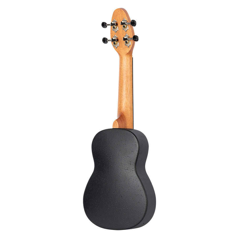KEIKI K3 Serie Sopran Ukulele Lefty Set - Spalted Maple / ABS