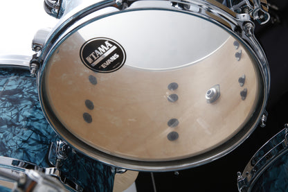 TAMA Starclassic Maple Duracover Wrap Shell Kit 4 pcs - Turquoise Pearl/Chrome HW