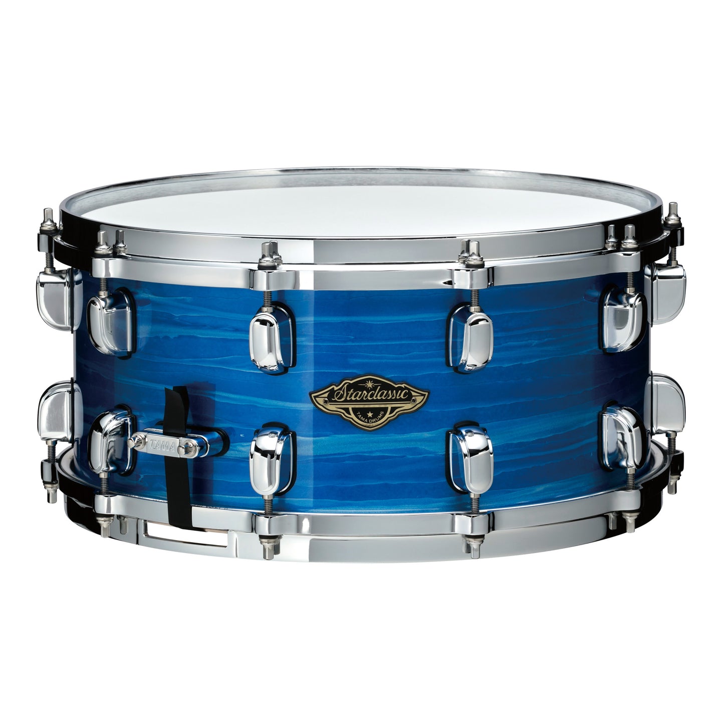 TAMA Starclassic Walnut/Birch Snaredrum 14" x 5,5" - Lacquer Ocean Blue Ripple/Chrom HW
