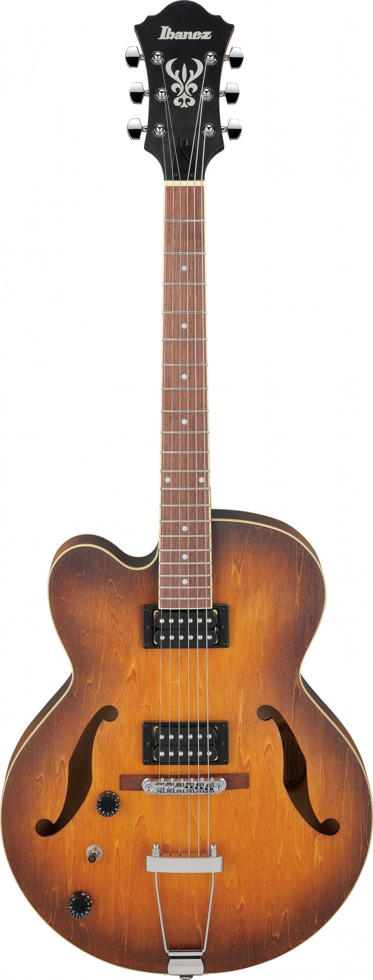 IBANEZ Artcore AF Hollowbody Gitarre 6-String Lefty - Tobacco Flat