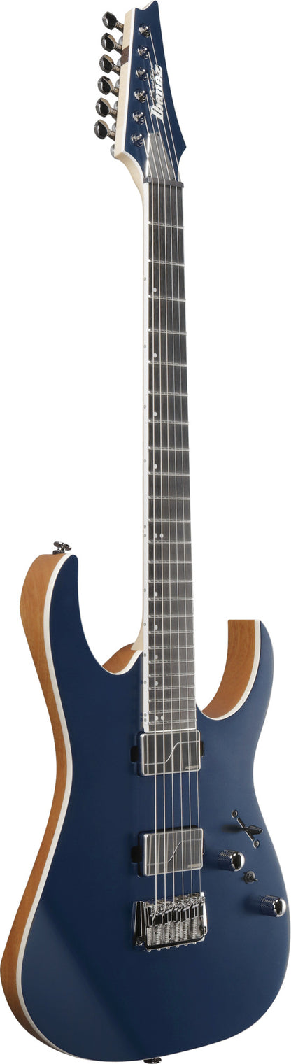 IBANEZ Prestige RG E-Gitarre 6-String - Dark Tide Blue Flat + Koffer